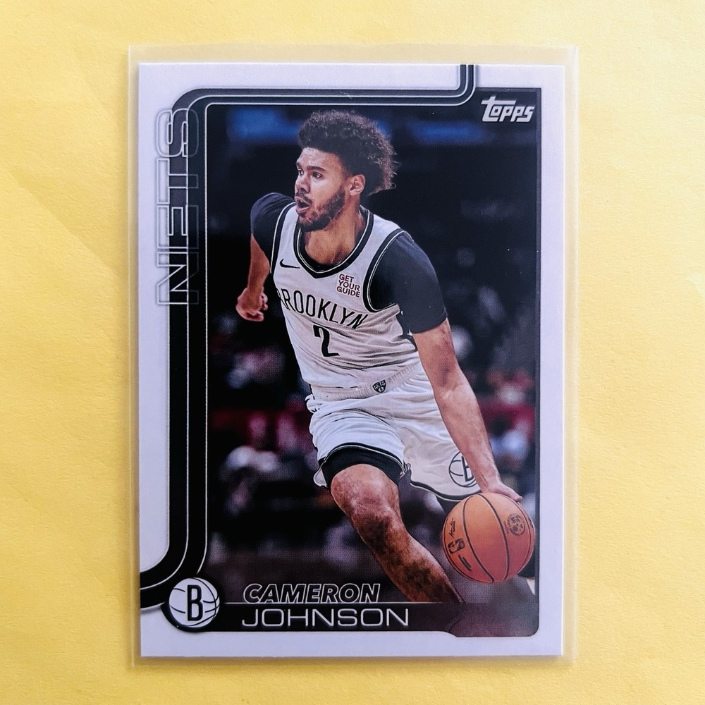 2025-26 Topps Basketball Cameron Johnson #13 Brooklyn Nets‎